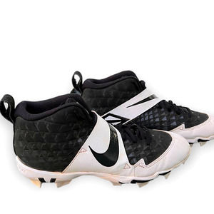 Nike Force Zoom Trout 6 Mens Keystone Baseball Cleats Black White AT3440-001 9.5